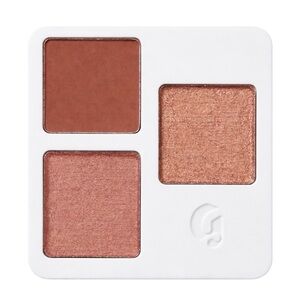 GLOSSIER MONOCHROMES ESSENTIAL EYESHADOW TRIO IN CLAY - BNIB